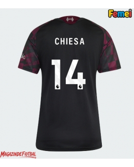 Liverpool Federico Chiesa #14 Tricou Fotbal Replică 2026-27 Femei Treilea Liverpool Federico Chiesa #14 Tricou Fotbal Replică 2026-27 Femei Treilea